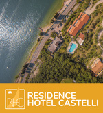 Residence Hotel 2 Sterne in Brenzone - Gardasee - Residence Hotel Castelli